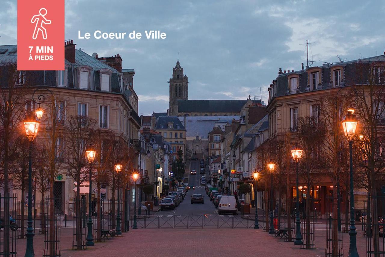 شقة Studio Cosy En Plein Coeur Historique De بونتواز المظهر الخارجي الصورة